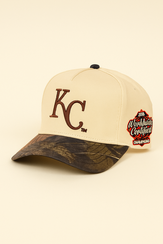 KC Cream/Real Tree Edge Camo Snapback Hat